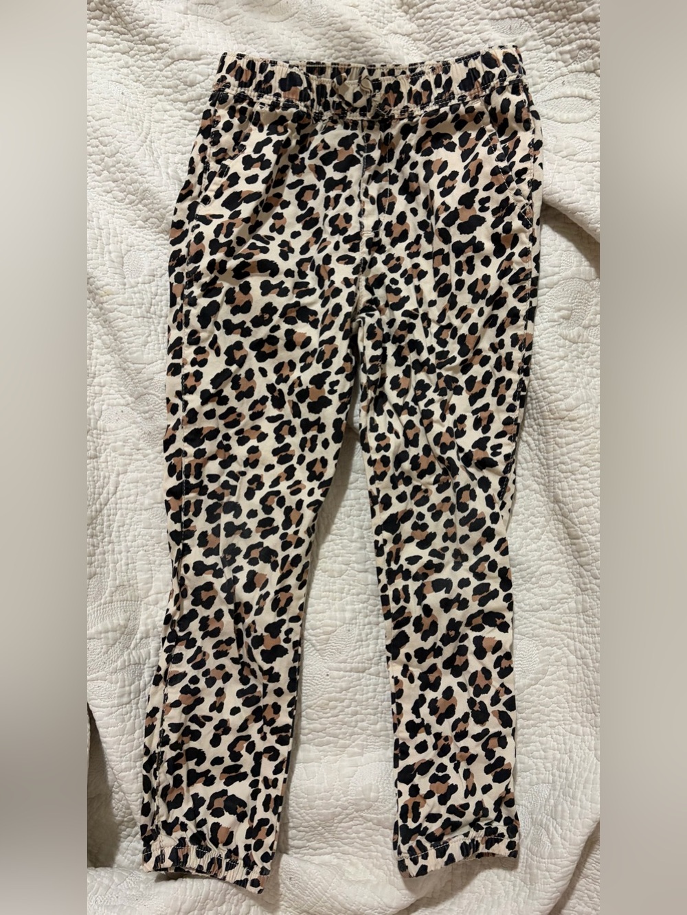 The childrens place 5T Girls' Leopard Print pants